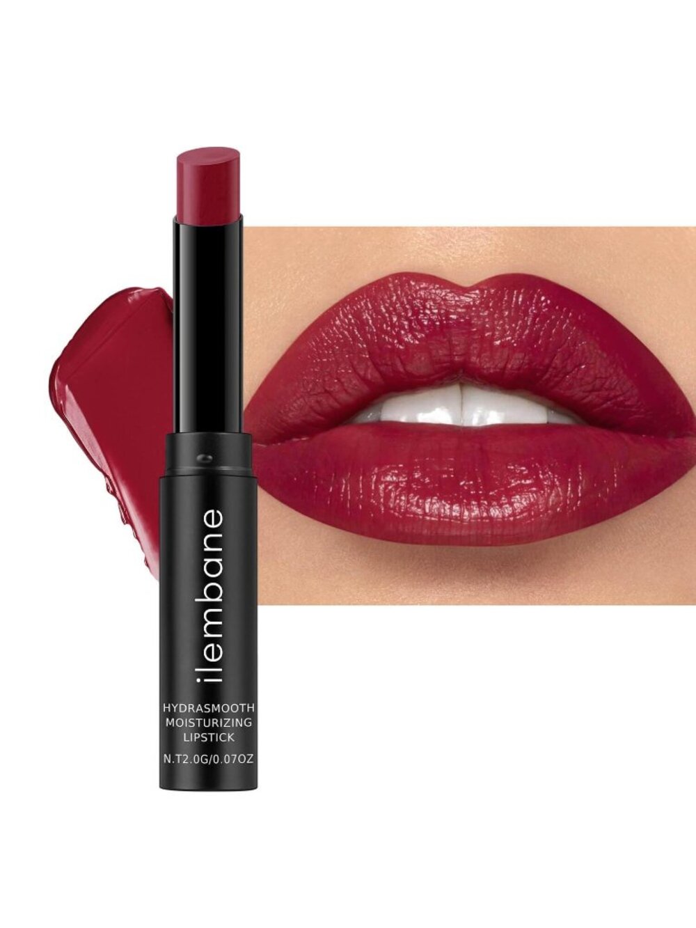 Women Dusky Plum Hydrasmooth Moisturizing Lipstick and Glossy Tinted Lip Balm